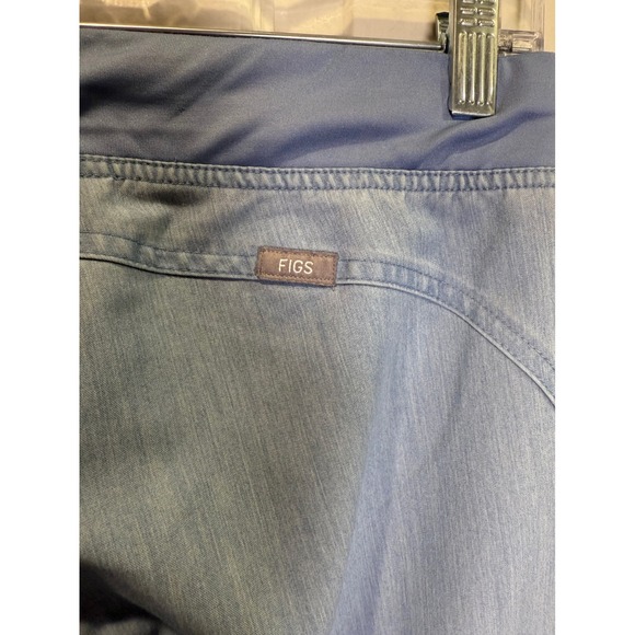 FIGS Kade Cargo Scrub Pants Heather Denim Technical Collection Size XXS - Picture 6 of 8